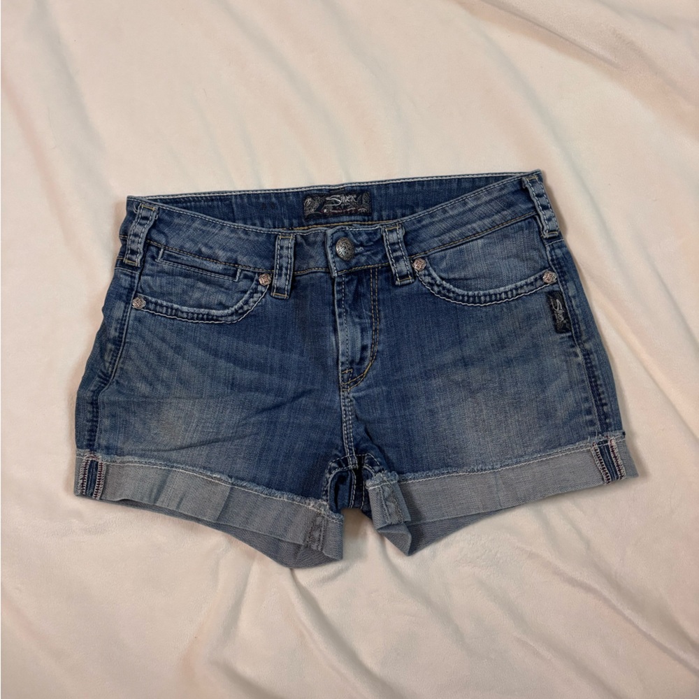 Silver Jeans Toni 3 1/2” Denim Shorts